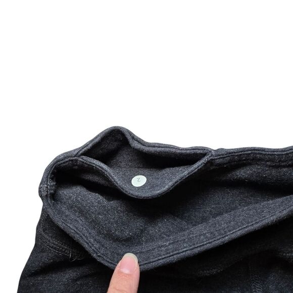 Lululemon Wunder Under Tight 25" - Heathered Gray - Picture 6 of 9